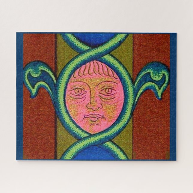 16th century found face jigsaw puzzle (Horizontal)