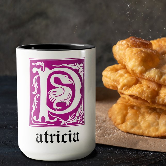 16th Century Mythic Creatures Decorative Capital P Mug (Creator Uploaded)