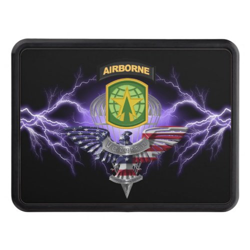 16th Military Police Brigade Airborne Eagle    Hitch Cover