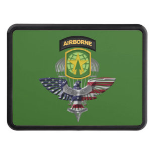 16th Military Police Brigade Airborne Eagle Hitch Cover