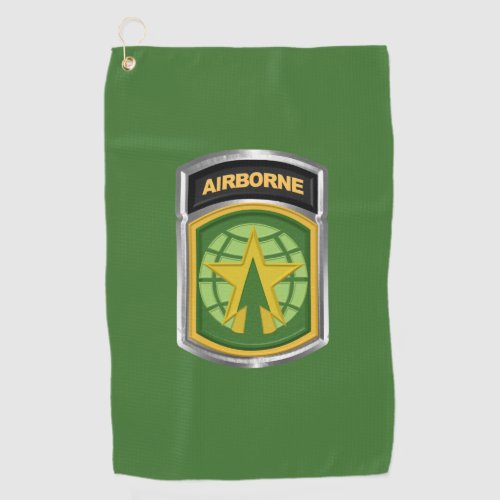 16th Military Police Brigade AIRBORNE Golf Towel