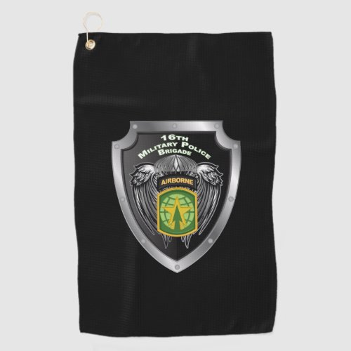 16th Military Police Brigade AIRBORNE Golf Towel
