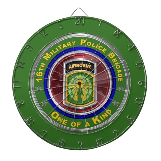 16th Military Police Brigade  Dart Board (Front)