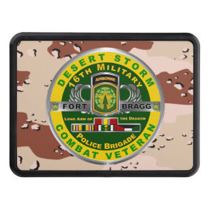 16th Military Police Brigade Desert Storm Veteran Hitch Cover