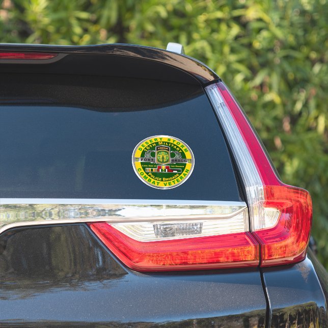 16th Military Police Brigade Desert Storm Veteran  Sticker (Car Side)