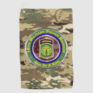 16th Military Police Brigade Golf Towel