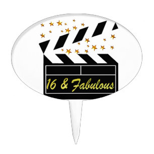 16TH MOVIE QUEEN CAKE TOPPER