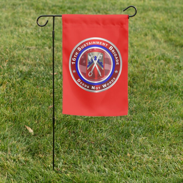 16th Sustainment Brigade Garden Flag (In SItu)