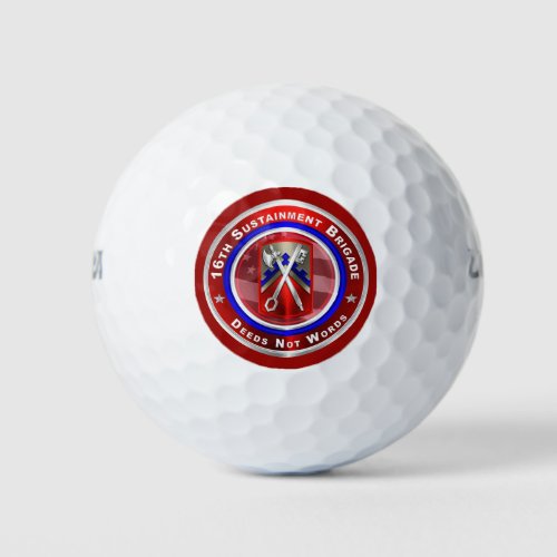 16th Sustainment Brigade Golf Balls