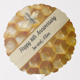 16th Wedding Anniversary, Wax Balloon