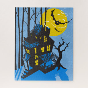 16x20 Haunted House Puzzle for Colorblind People