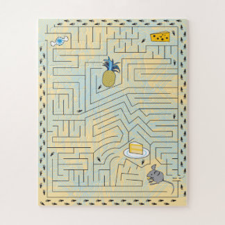 16x20 Maze Puzzle for Colorblind Kids