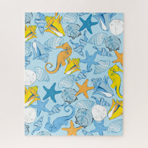 16x20 Shells Puzzle for Colorblind People