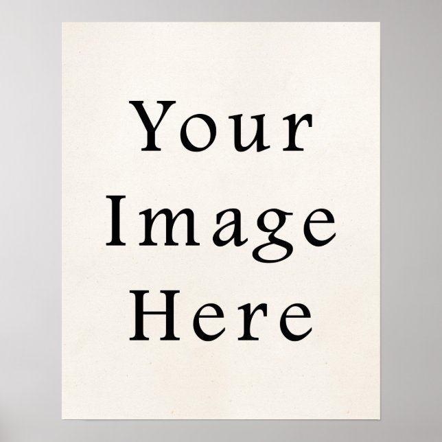 16x20 Square Posters Personalized Poster Paper (Front)