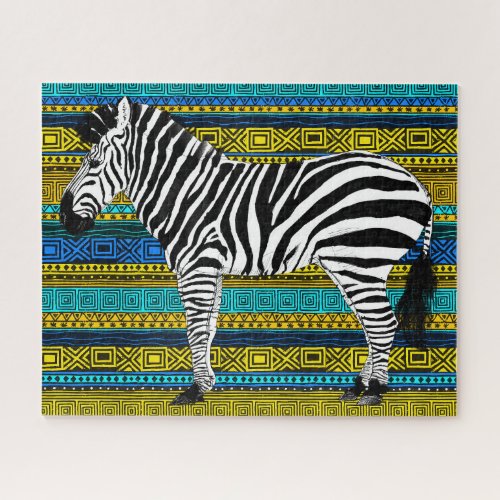 16x20 Zebra Puzzle for Colorblind People