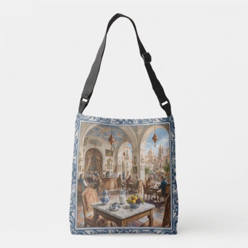1700’s Sicily Style Palermo Coffee House Tote Bag