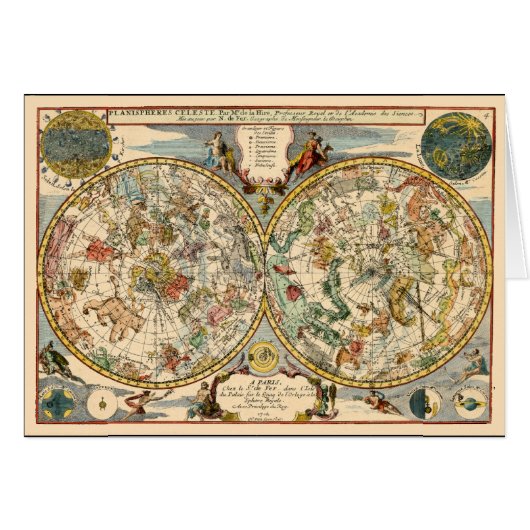 1705 Celestial Zodiac Cards (Front Horizontal)
