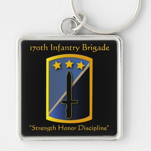 170th Infantry Brigade Keychain