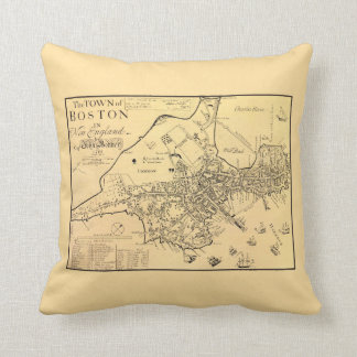 1722 Boston - Throw Pillow