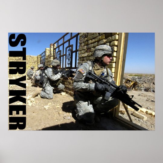 172nd STRYKER BRIGADE Poster | Zazzle.com