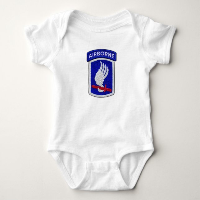 173rd ABN Airborne Brigade Patch Toddler T-Shirt Baby Bodysuit (Front)