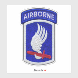 173rd ABN Airborne Brigade Sky Soldiers Contour Sticker