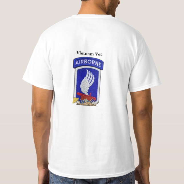 173rd ABN Airborne Brigade veterans vets T-Shirt (Back)