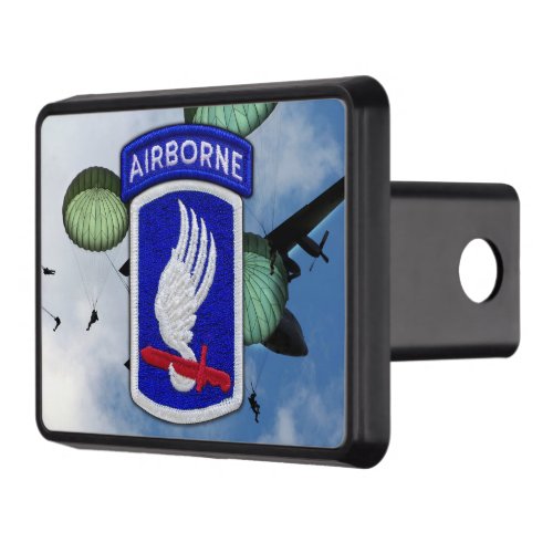 173rd ABN airborne sky soldiers veterans vets Hitch Cover