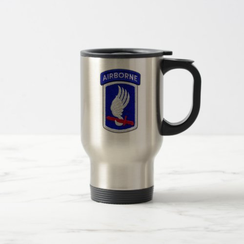 173rd ABN BDE Airborne Brigade Sky Soldiers Vets Travel Mug
