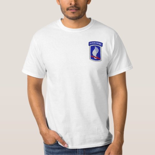 173rd ABN BDE Airborne Brigade Veterans Patch T_Shirt