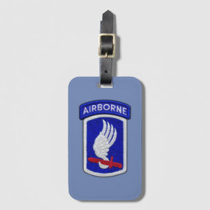 173rd ABN BDE airborne brigade veterans vet patch Luggage Tag