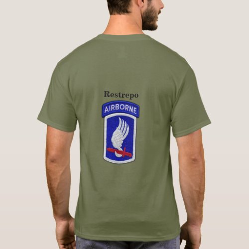 173rd ABN BGE Airborne Brigade veterans vets T_Shirt