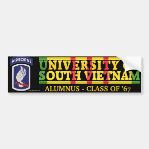 173rd Abne. Bde U of South Vietnam Alumnus Sticker