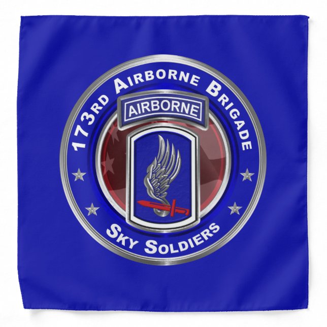 173rd Airborne Brigade Bandana  (Front)