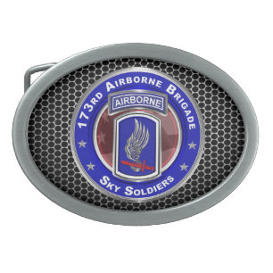 173rd Airborne Brigade Belt Buckle