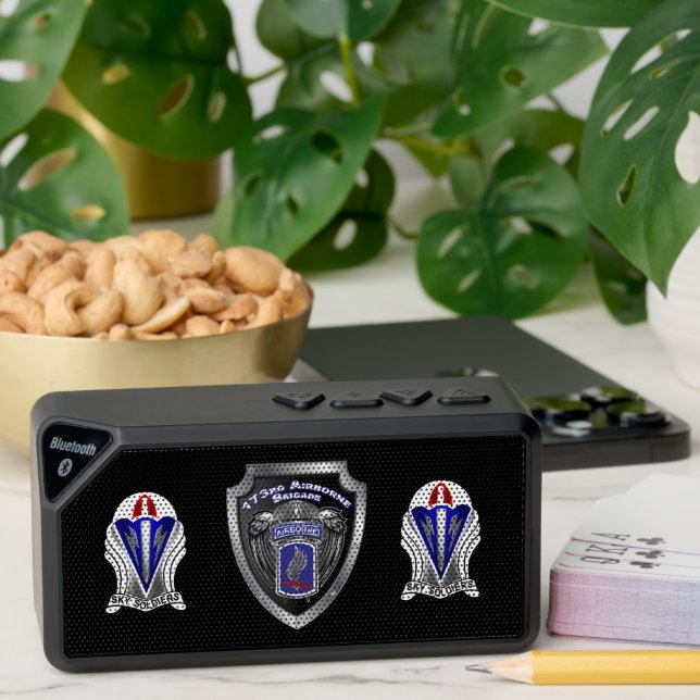 173rd Airborne Brigade Bluetooth Speaker (Insitu(Table))