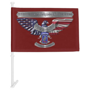 173rd Airborne Brigade Car Flag