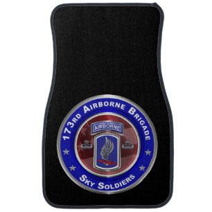 173rd Airborne Brigade  Car Floor Mat