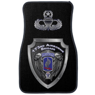 173rd Airborne Brigade Car Floor Mat