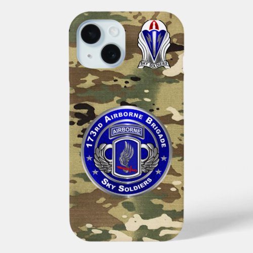 173rd Airborne Brigade iPhone 15 Case