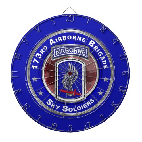173rd Airborne Brigade Combat Team Dart Board