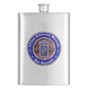 173rd Airborne Brigade Combat Team Flask