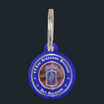 173rd Airborne Brigade Combat Team Pet ID Tag<br><div class="desc">Recognize the service of your favorite 173rd Airborne Brigade Combat Team (ABCT) Active Duty Soldier or Veteran with this uniquely designed Custom Pet Tag specifically designed for your Favorite Fur Friend! This unique design would be a wonderful gift for that Special Pet! The 173rd Airborne Brigade Combat Team is the...</div>