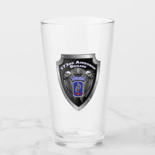 173rd Airborne Brigade Combat Team Shield Glass
