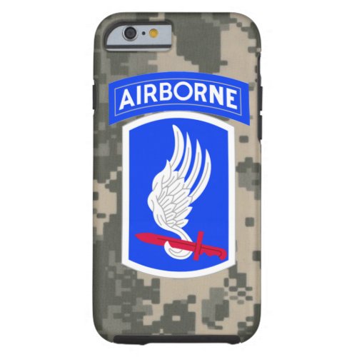 173rd Airborne Brigade Combat Team Sky Soldiers Tough iPhone 6 Case