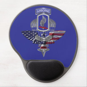 173rd Airborne Brigade Combat Team Veteran Gel Mouse Pad