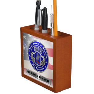 173rd Airborne Brigade Desk Organizer