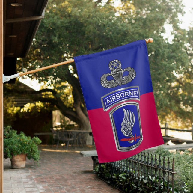 173rd Airborne Brigade  House Flag (In SItu)