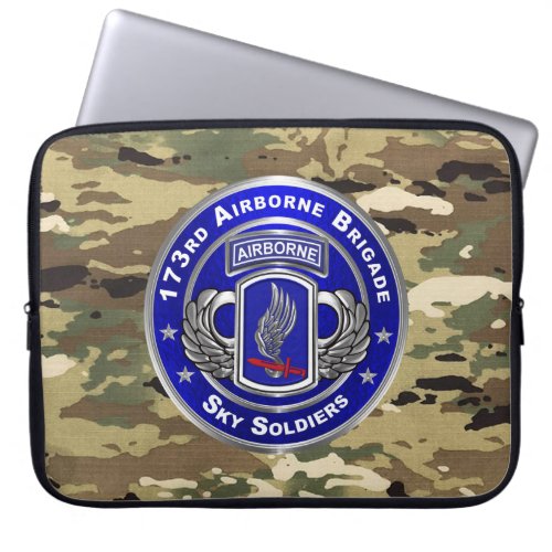 173rd Airborne Brigade  Laptop Sleeve