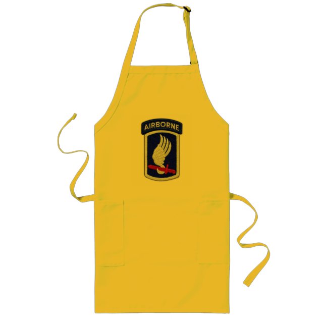 173rd airborne brigade patch vets bbq apron (Front)